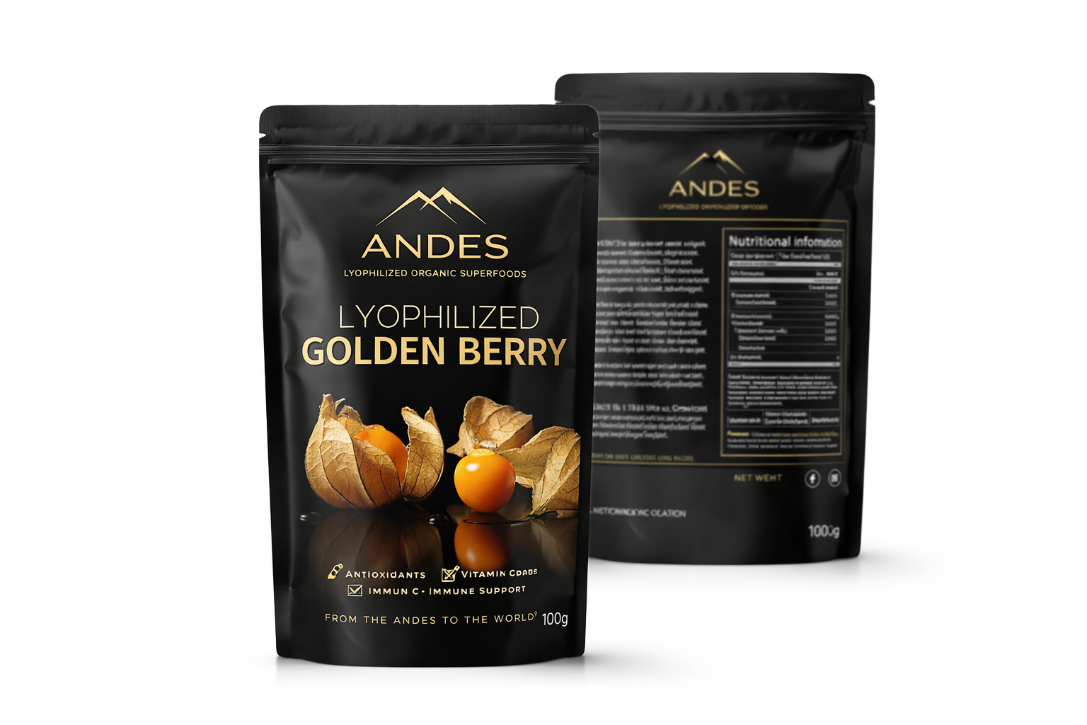 ANDES private label packaging